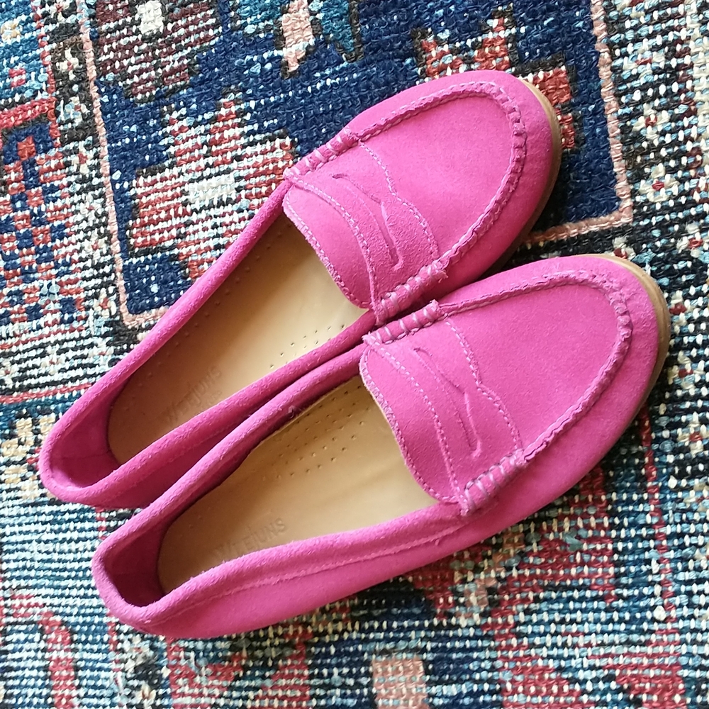 Bass Weejuns loafer in PINK size 7